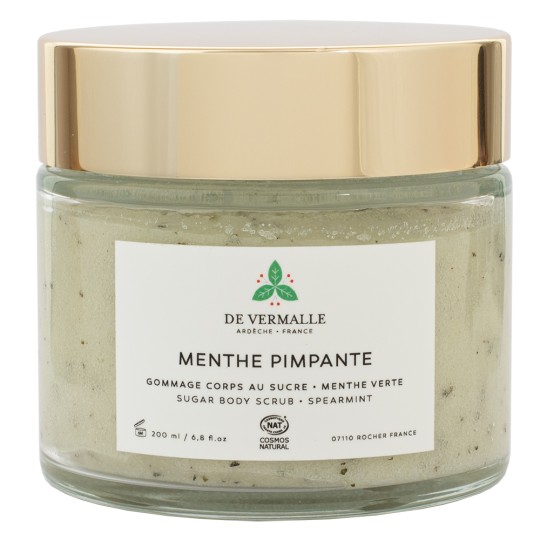 MENTHE PIMPANTE | Gommage corps au sucre aux 2 Menthes