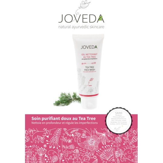 Affiche A2 JOVEDA ROSE - Gel Nettoyant Tea Tree