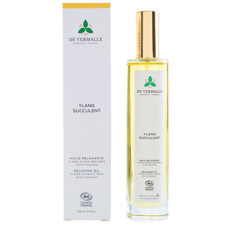 Huile de massage Ylang Succulent, hydrate et sublime la peau