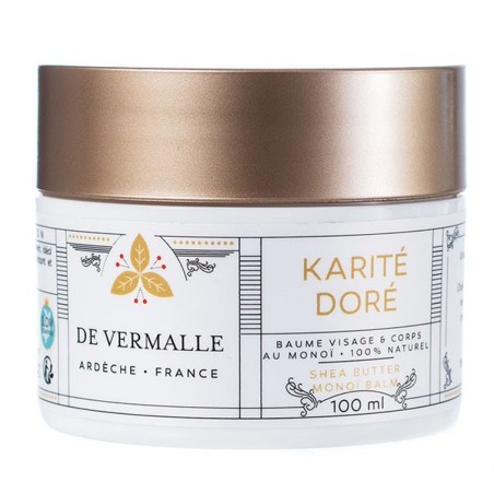 KARITÉ DORÉ | Beurre de Karité et Monoï 100ml