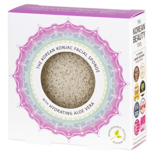 Eponge Konjac à l'Aloe Vera